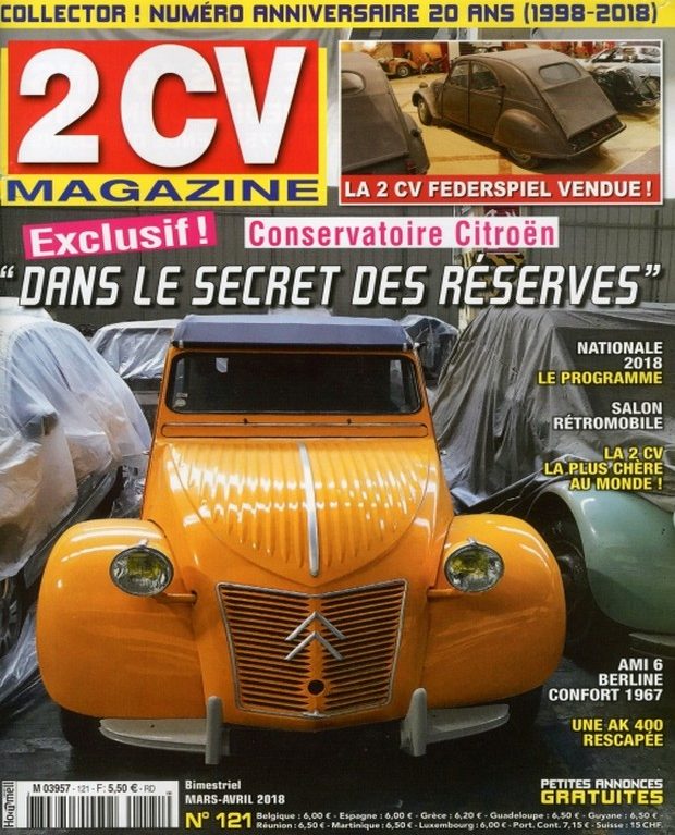 2CV Magazine fête ses 20 ans