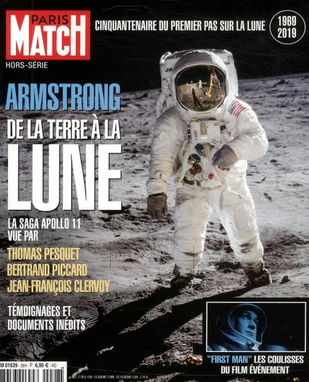 Paris Match Amstrong de la terre à la lune