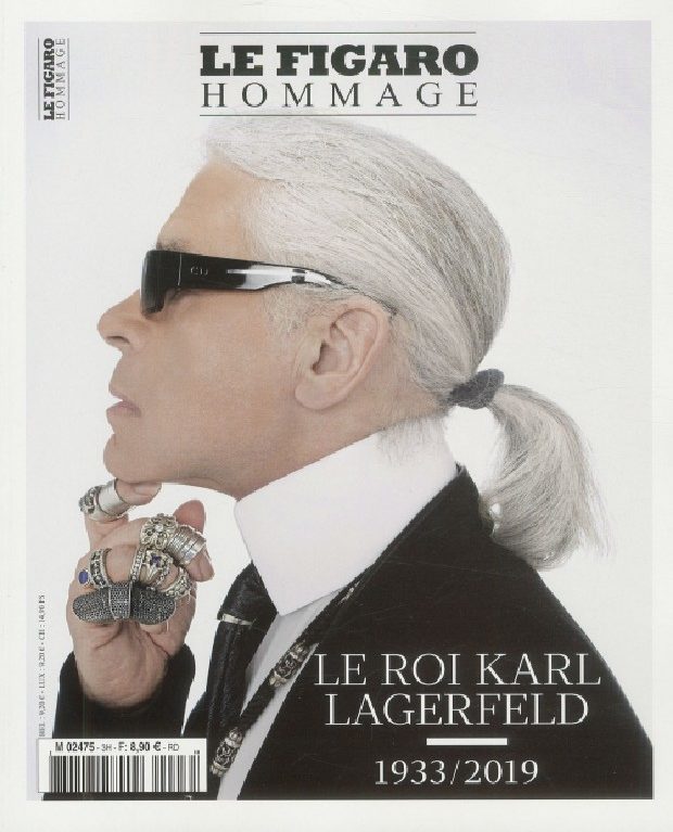 Le Figaro hors-série pleure Karl Lagerfeld