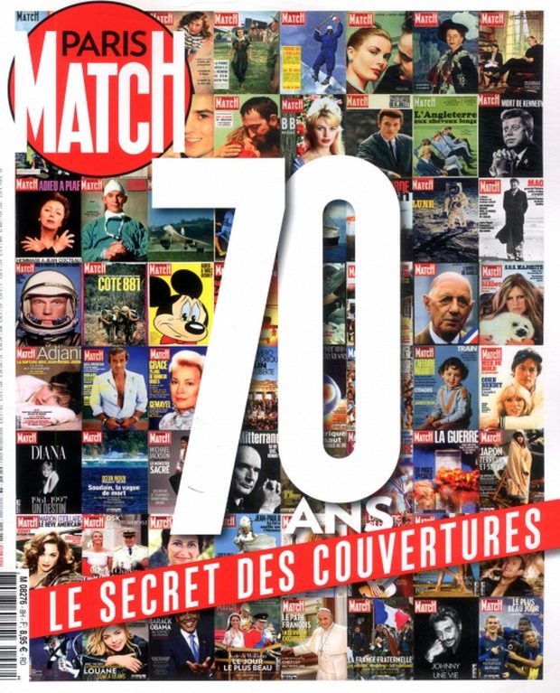 Paris Match fête ses 70 ans avec un hors-série sur ses plus belles Unes